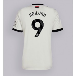 Manchester United Rasmus Hojlund #9 Alternativní Dres 2024-25 Krátký Rukáv